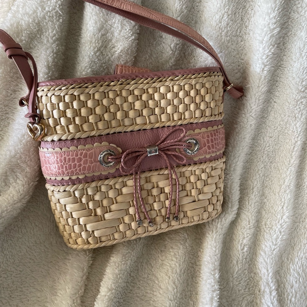 Brighton Basket Weave Purse - excellent condition. Never used